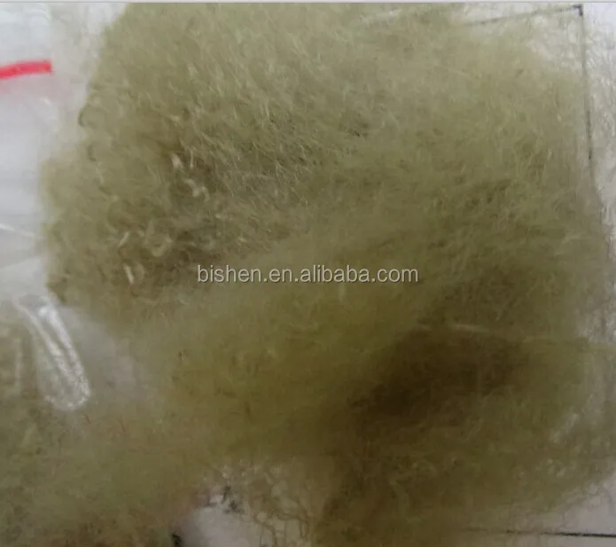 
GRS certified Brown Polyester Staple Fiber For Spinning Yarn 1.5D64MM 