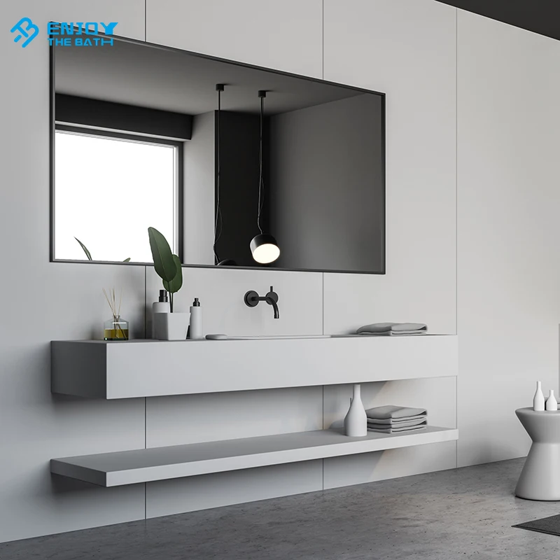 Nice Design Italian White Marble Square Sink/Basin Above Counter