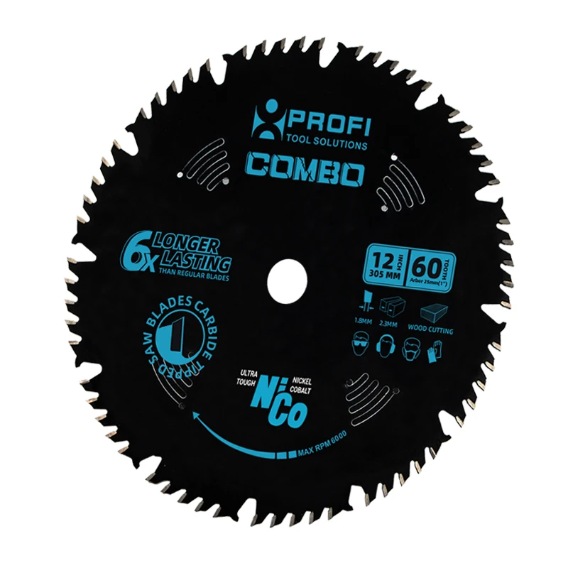America Hot Selling Wood Cutting Saw Blades Ripping & Cross Combo Circular Saw Blade For Wood