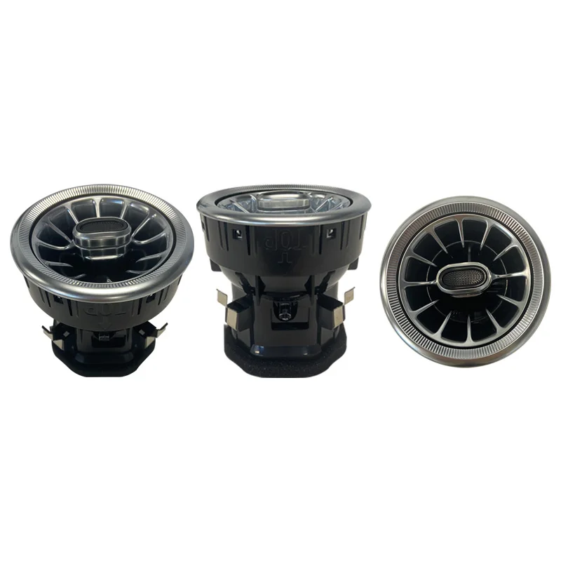 64 Colour Ambient Light Air Outlet For Mercedes Benz V-Class W447 V260 LED Turbine Nozzle Vent Decorative Lamp Modification Kit