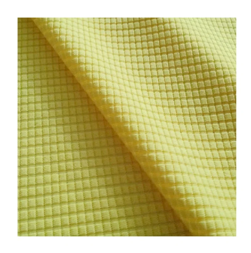 FREE SAMPLE Summer sport train shirt light breathable clothing 100 polyester cool max knit waffle jersey fabric