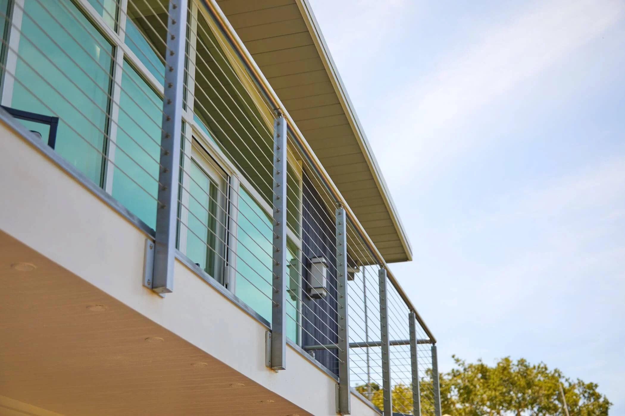 ZDCAST Hot Sell 316 Black Cable Railing Side Mounted Top Mounted Stainless Balcony Post