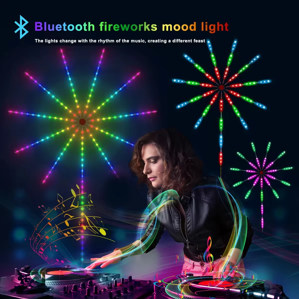 5 В 5050 RGBIC меняющий цвет режим синхронизации музыки приложение управление телефоном USB RGB смарт-лента Светодиодные фейерверки