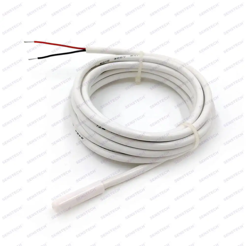 Best Price $0.29 ABS White Tube UL2651 Black Wire NTC 10K Temperature Sensor