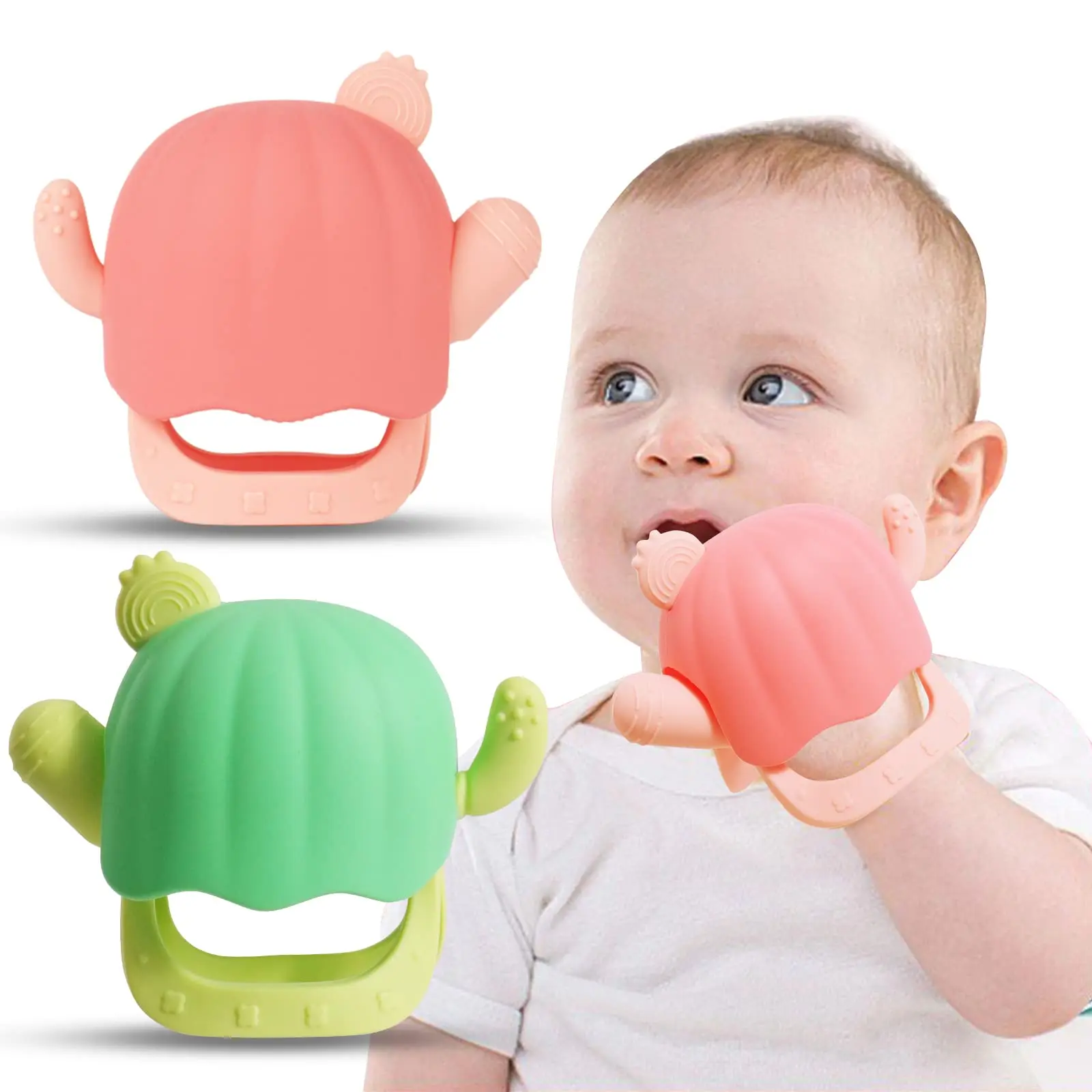 Infants 6-12 months chew toys for infants Suitable  sucking needs silicone  baby teething toys