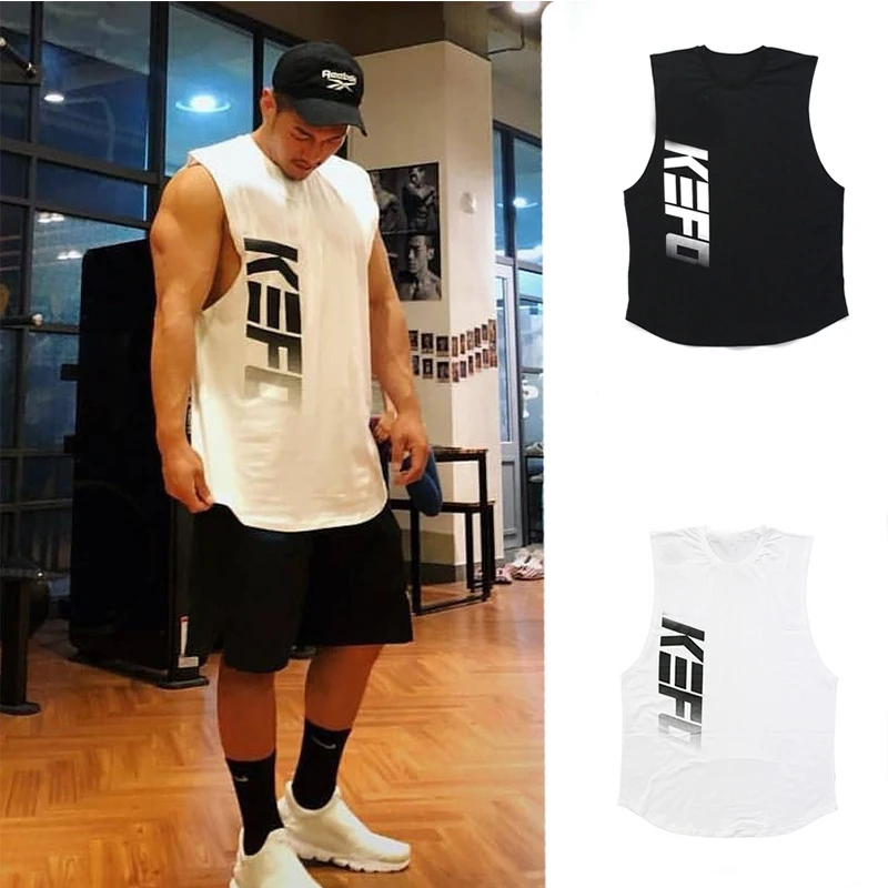 
New Sports Vests Men Quick Drying Fitness Bottoming Tank Top Shirt Wholesale Gym Wear 