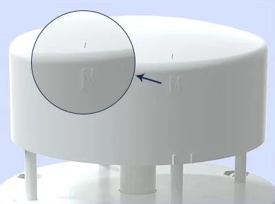 Наружная Lora Lorawan электронный компас беспроводная
