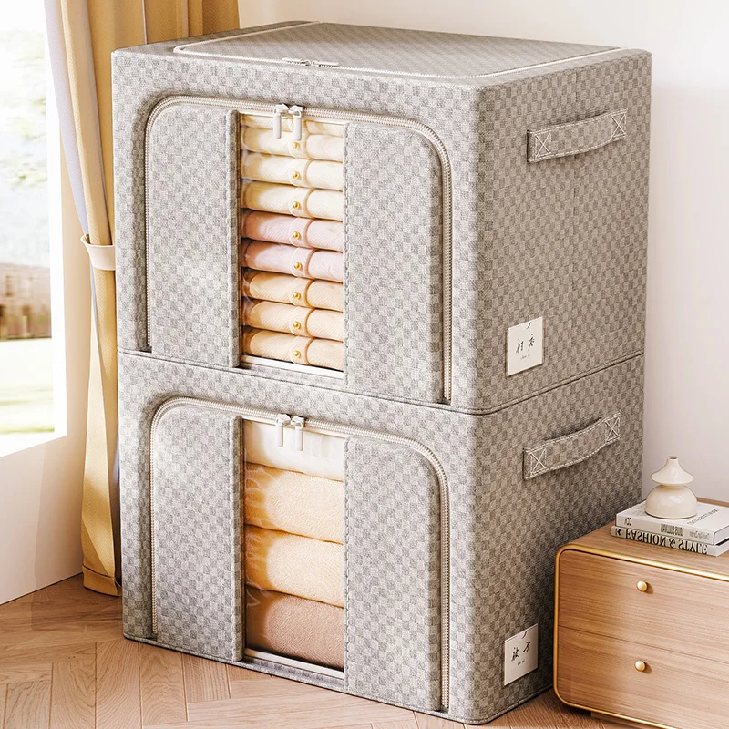 Хлопковый ящик для хранения одежды