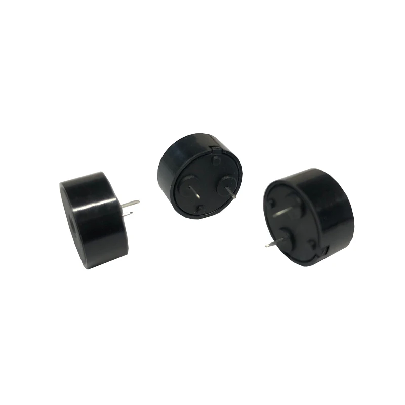 HYR-1240 small 12mm diameter piezo buzzer 12V piezo buzzer 6Vp-p/3Vp-p with kinds of sound performance piezoelectric transducer