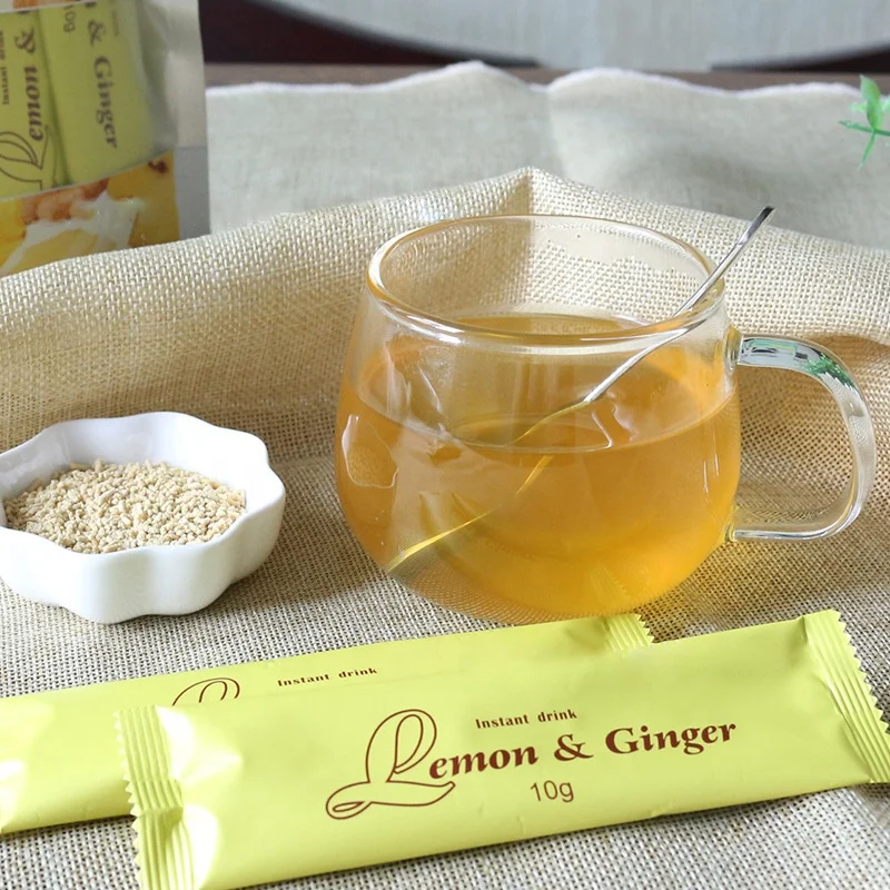 Private Brand Lemon Ginger Honey Tea Dispelling Cold and Warming Stomach Blood Nourishing Menstruation
