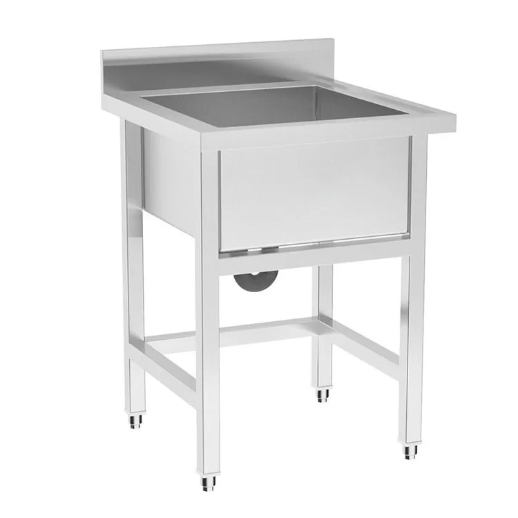 304 stainless steel one tub stainless steel sinks single bowl wash sink