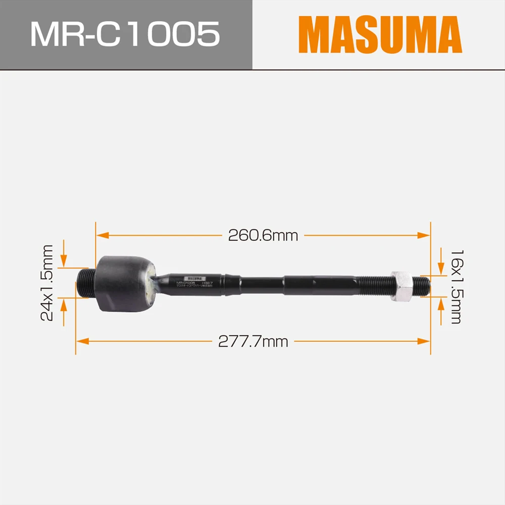 MR-C1005 MASUMA авто рулевой системы рулевая тяга осевой шарнир 44200-60210 4550360040 45503-60040