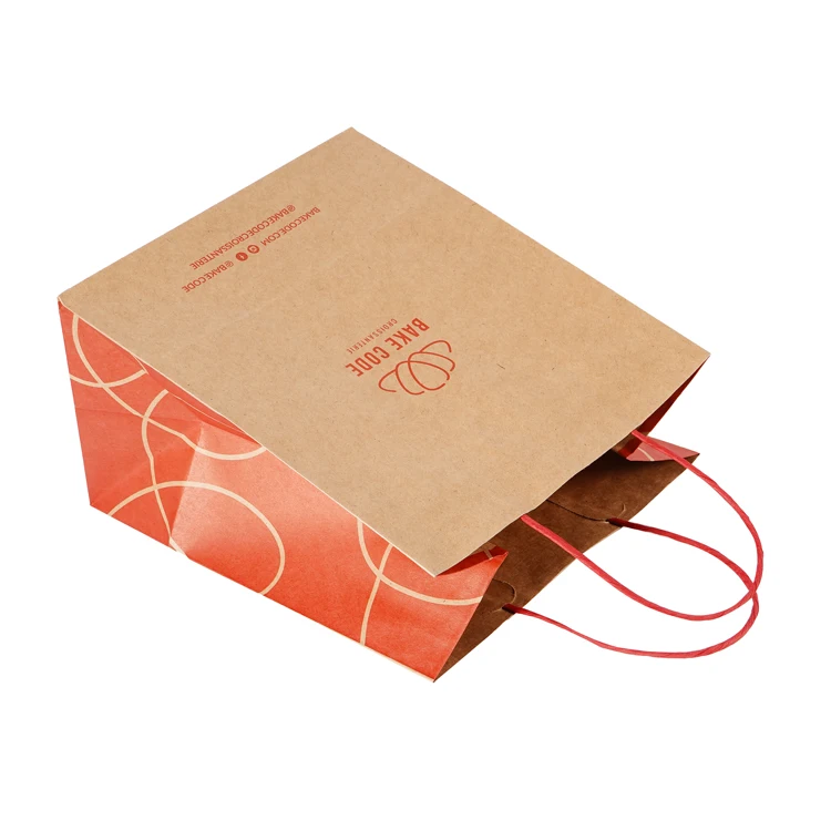 Wholesale Price Oil Proof Kraft Sandwich Bag Foldable Plain Brown Paper Bag For Lunch