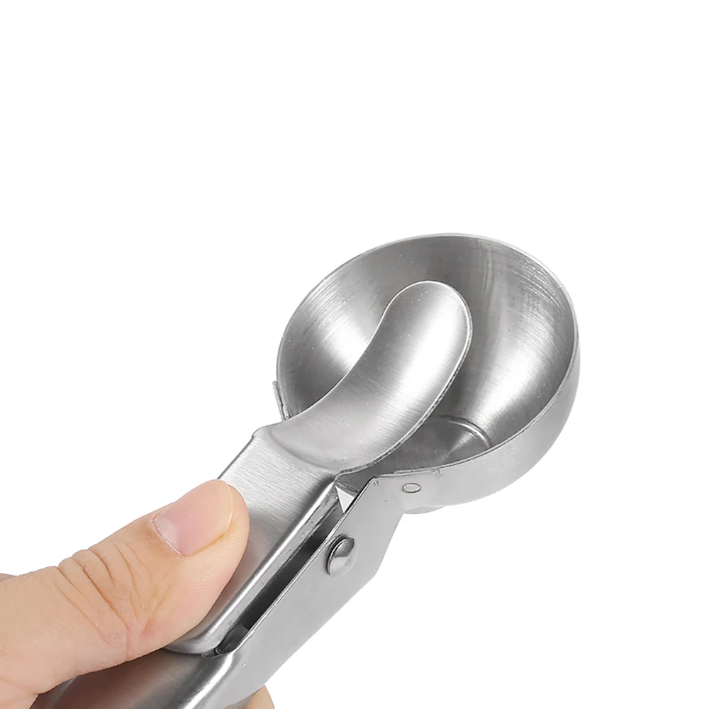 Manjia Wholesale Stainless Steel Premium Cookie Melon Baller Scoop Ice Cream Scoop Baller Cupcake Muffin Meatball