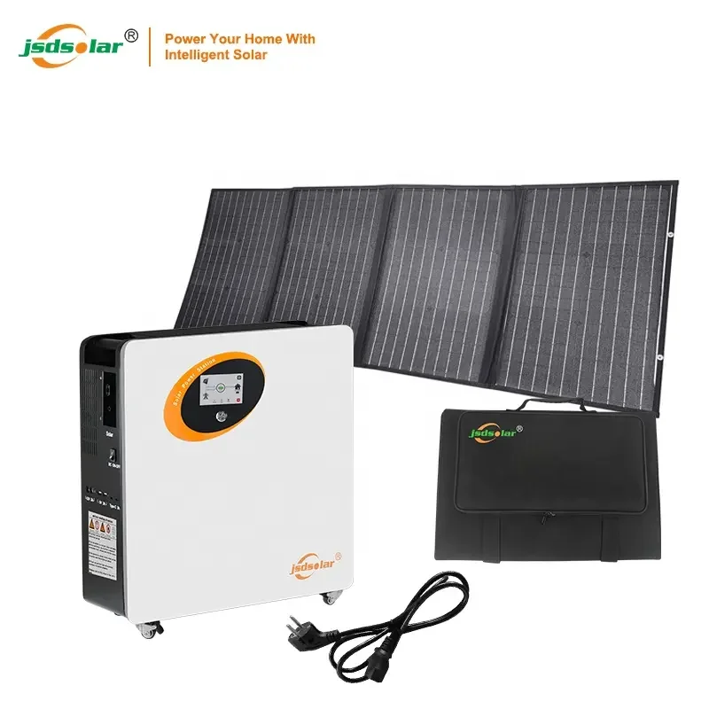 Jsdsolar все в одном лучший 1 кВт 5 2 3 1000 Вт 1500 2000 3000 генератор на солнечной батарее мобильная портативная электростанция для кемпинга