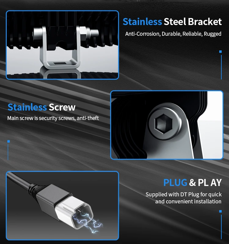 Aurora IP69K 4 Inch 20W Car LED Work Light Bar Spot Fog Lamp for Ford Ranger Spot Beam Everest Explorer Edge Of