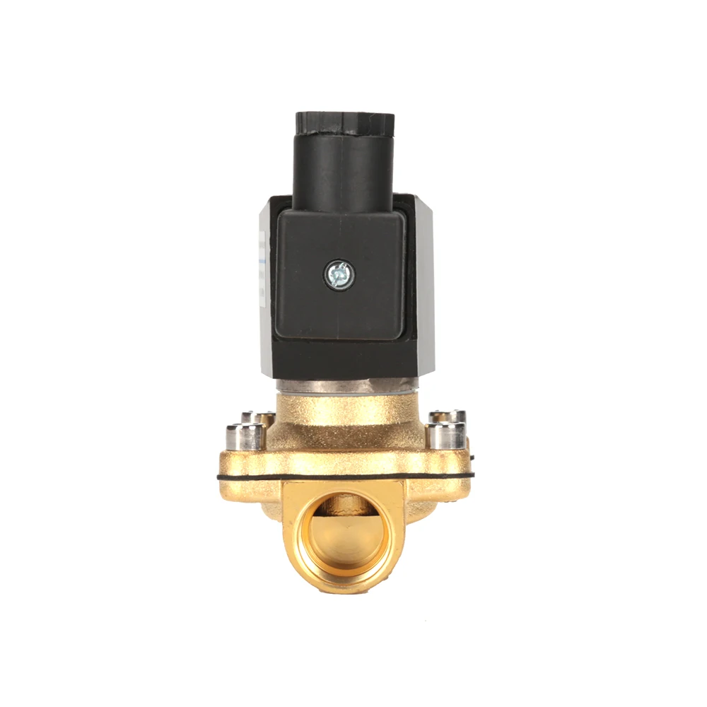  Низкая цена 2/2 Way 2 W IP67 пластиковая катушка 1/2 нормально закрытый Соленоидный клапан для воздушной
