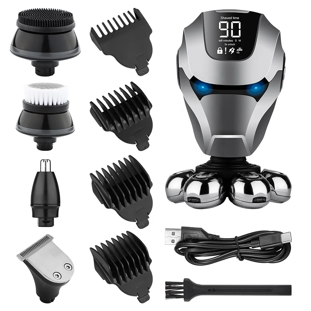 HIENA Wholesale V-7909hair Clipper Rechargeable Professional Hair Trimmer Accessories Customized Logo Stainless Steel Picture