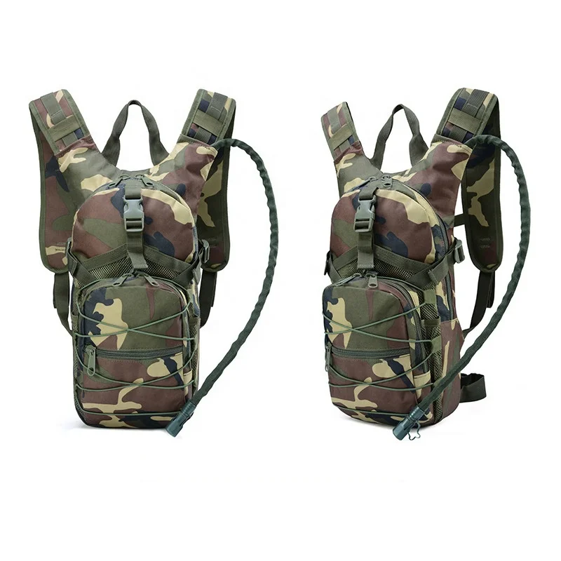 Tactical camouflage sports backpack 25L waterproof outdoor mountaineering bag large capacity hiking package outsourcing