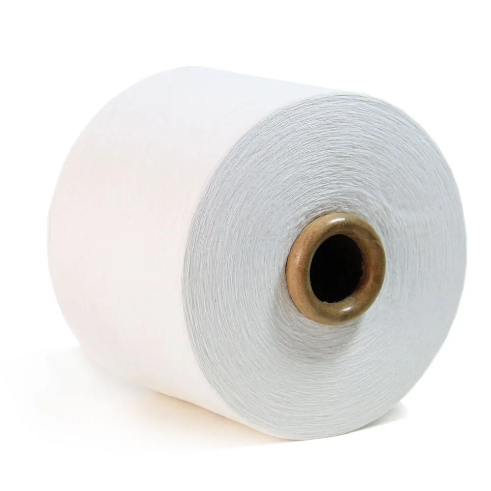 High Quality Tc Ne6  Ne8 s Ne10  Ne12  Ne14/1 Recycle Polyester Cotton Oe Knitting Weaving Yarn For Gloves socks