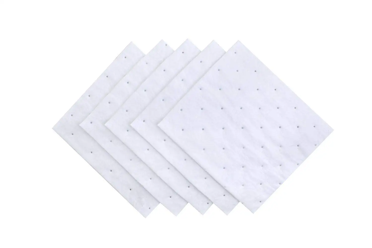 100% PP 2mm Nonwoven High Absorbent Oil Pad For Water-oil Separation