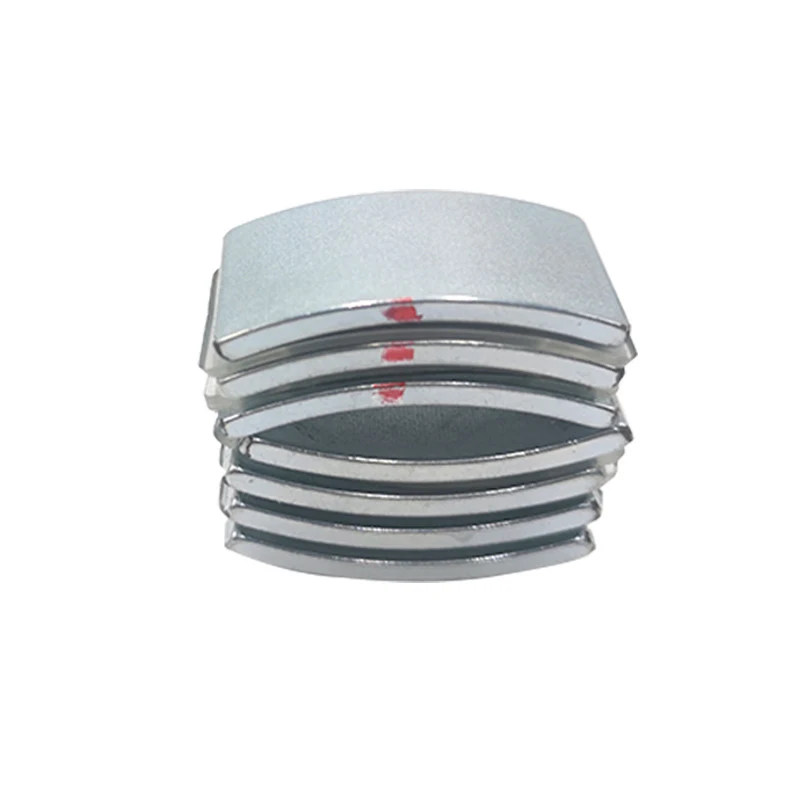 Industrial Magnetic Materials Custom Strong Permanent Magnetic Materials N52 Arc Rare Earth Magnet Ac Generator Neodymium Magnet