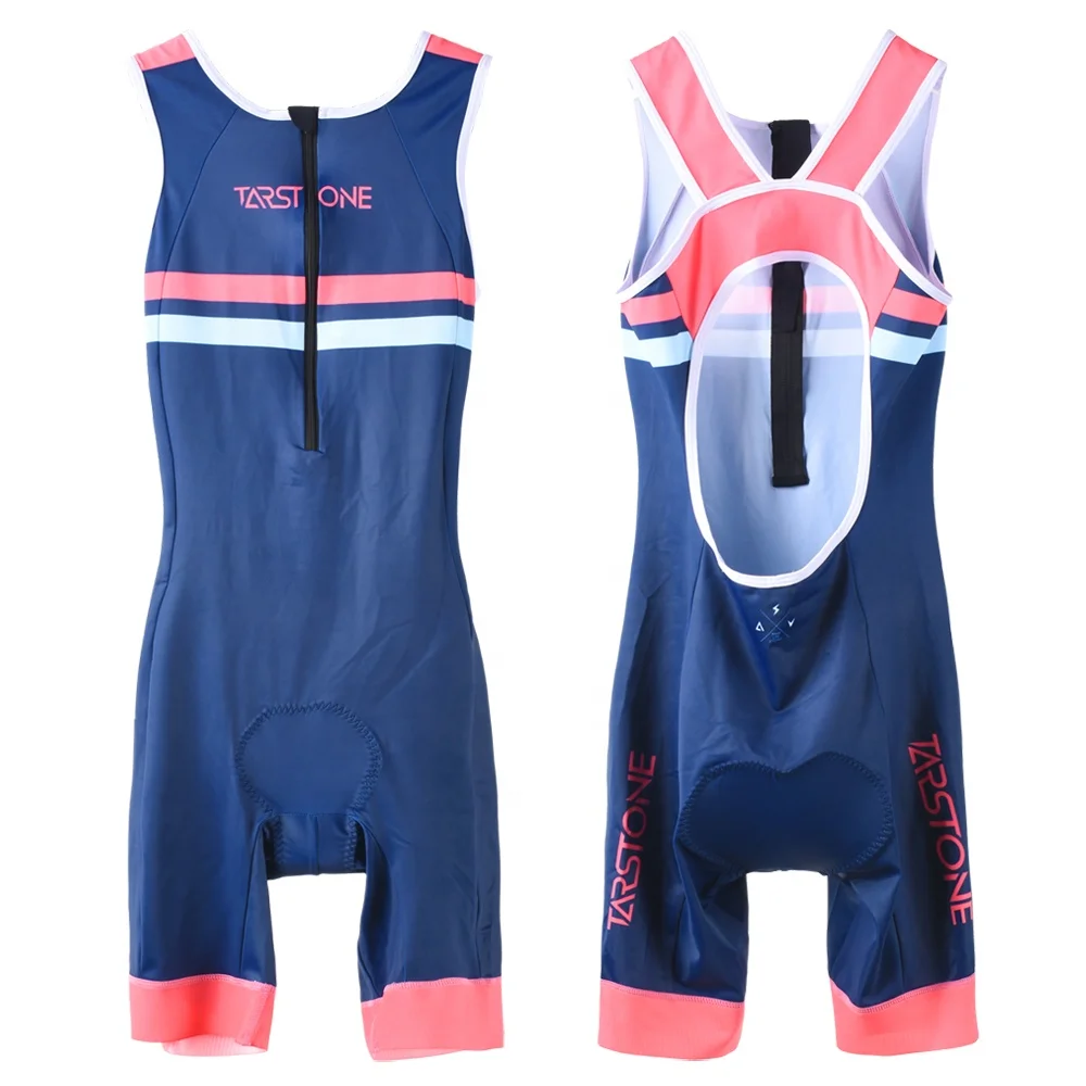 Tarstone OEM Women Triathlon Suit Cycling  Running Swimming Tri Wetsuit