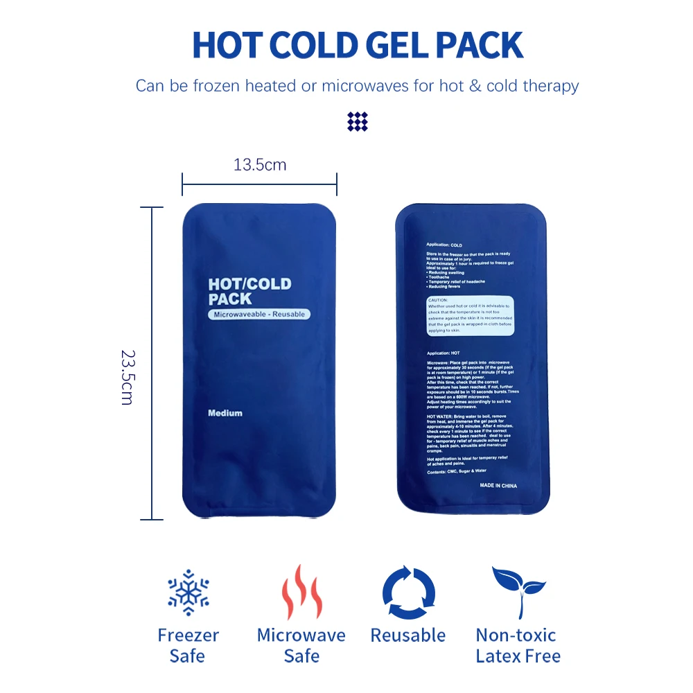 Factory Directory Wholesale Reusable Therapy Gel Hot And Cold Packs
