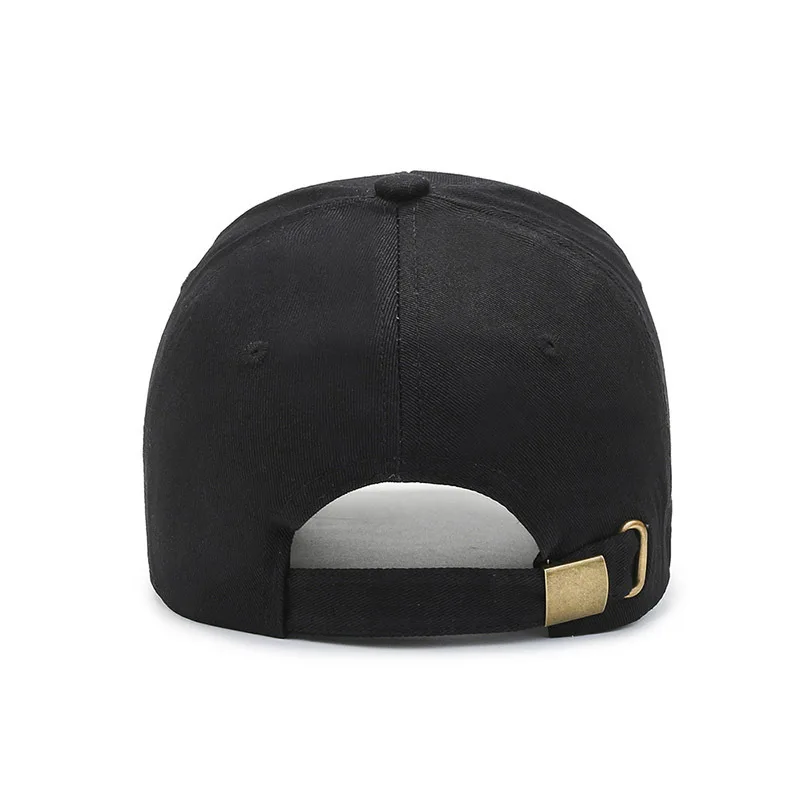 Promotion Classic Style Baseball Cap All Cotton Made Adjustable Fits Men Women Low Profile Black Hat Sports Caps