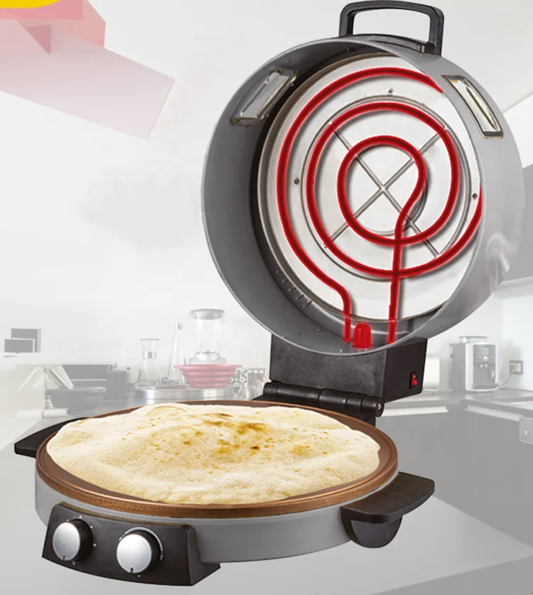 16 inch temperature control cooker pizza electric home arabic bread maker bread machine automatic