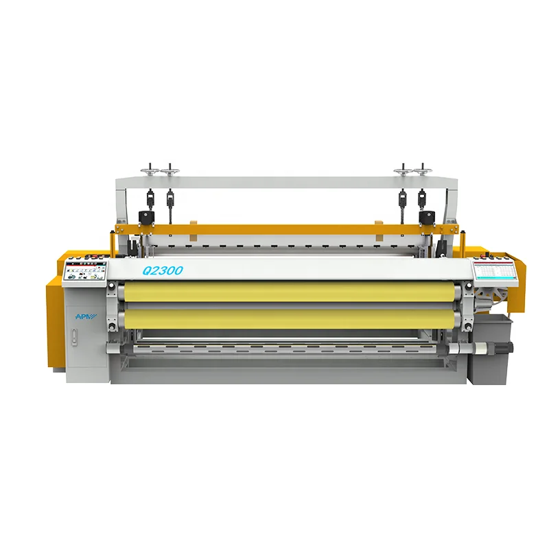 Computerized automatically tension control user friendly brass wire mesh metal industrial fabric weaving rapier loom machine