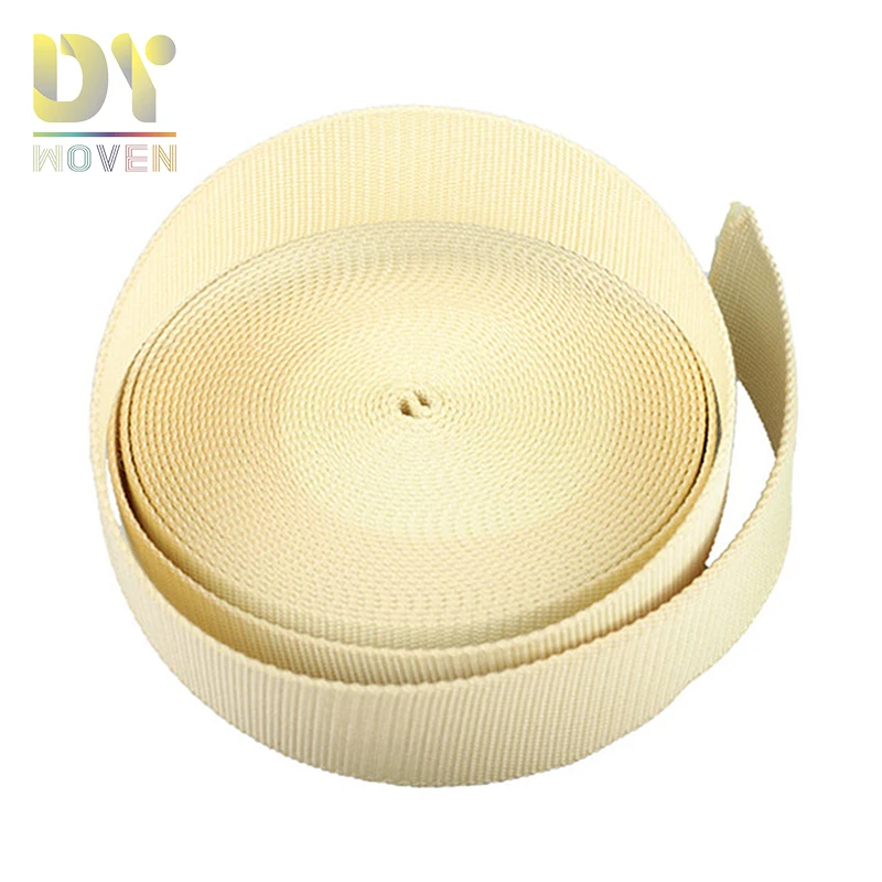 Aramid 25Mm Strap Woven Belt Custom Kevlars Outdoor Seatbelt Fireproof Webbing
