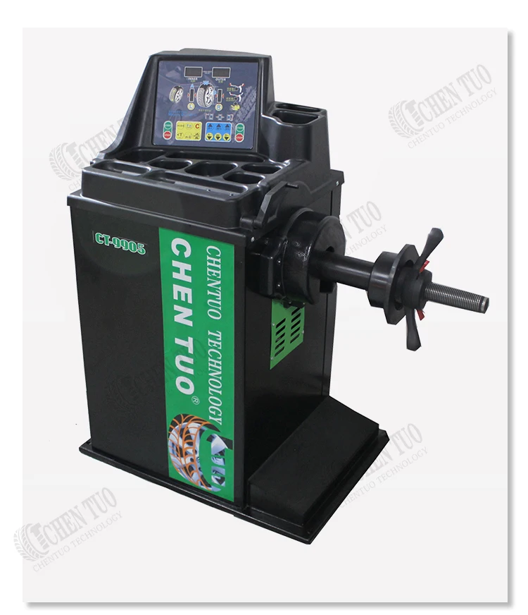 Auto Repair Equipment Semi-Automatic Balancing Machine Car Wheel Balancer
