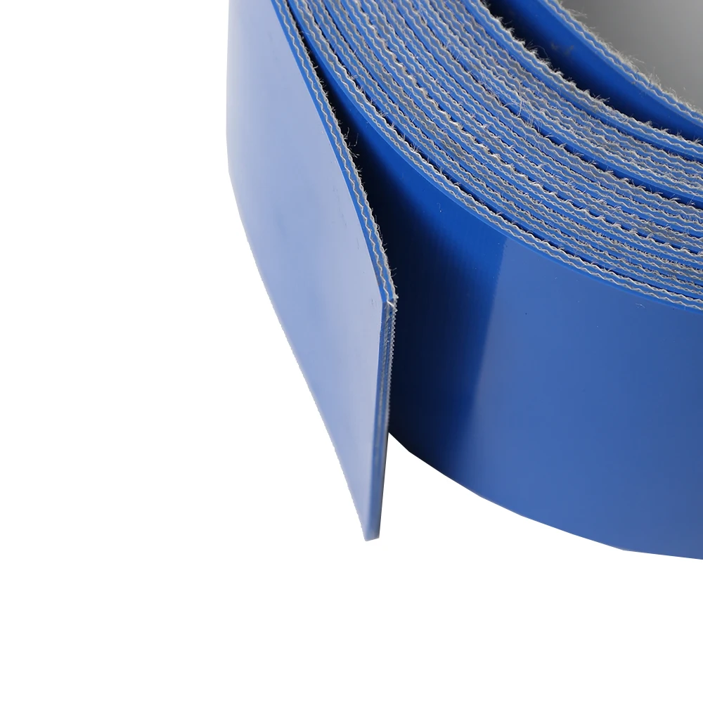 Custom Heat resistant circular Rubber PU Blue 1.5MM pu Dry belt food grade pu conveyor belt In Food Processing Industry