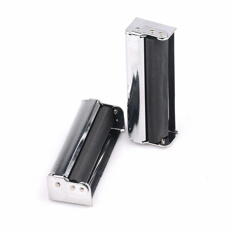 Cigarette Rolling Paper 70mm Simple metal Cigarette rolling machine manual tobacco rolling maker