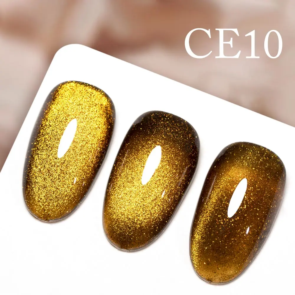 CANNI 2024  Crystal Cat eye gel 5g Galaxy 30 Colors Paint Nail Art Gel Polish Soak off glitter super shiny cat eye gel polish
