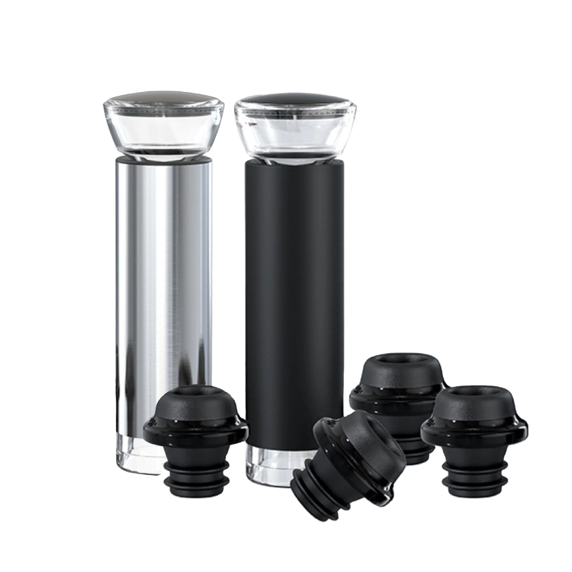 Wine Bottle Stopper for Home Hotel Bar Hot Selling Custom Logo Reusable Food Grade Eco Friendly Silicone Purple Black Yellow Red