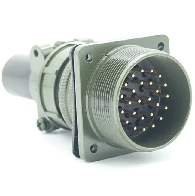 [GIET]MS3106A28-12 Connector Direct Socket Metal MS5015 Power Amphenol Connector Connectors Shape 26Pin MS3102