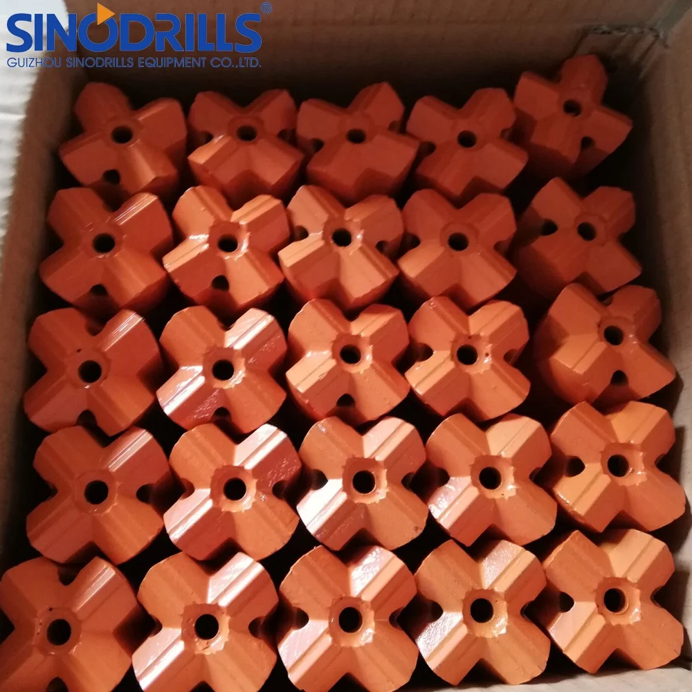 Multi Function EXX type 51mm cross bit SDA drill bit anchor bit  R 32