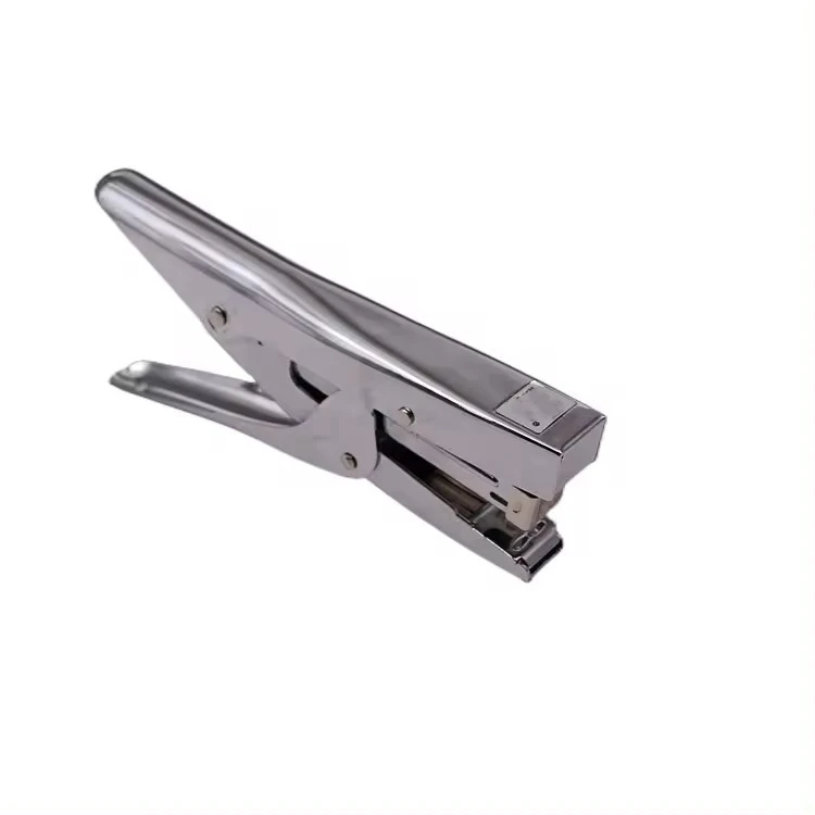 Tapler Metal Plier Stapler Student Stationary Office Binding Machine Paper Binding Hand Grip Staplers Paper Binding Supply