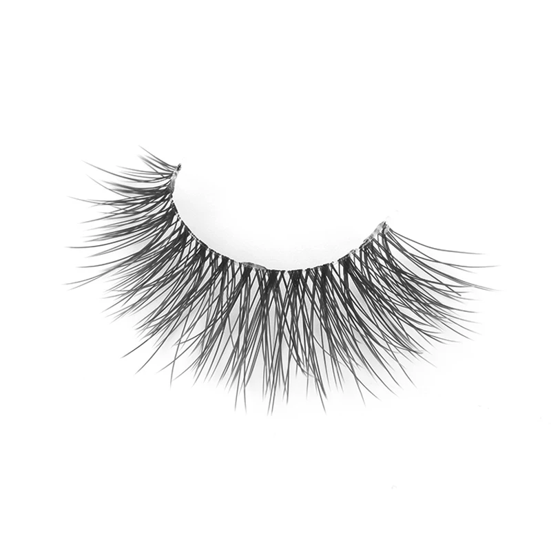Hollyren Flat Base Lashes With Split Tip Classic New Design 3 Split Tips Lash Extensions Private Label Eyelashes