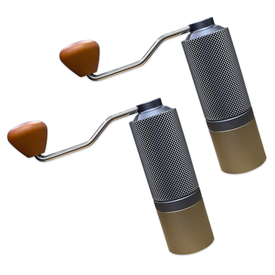 New Style Kitchen Tools Adjustable Removable Handle Portable burr Stainless Steel Coffee Mill Grinder Manual