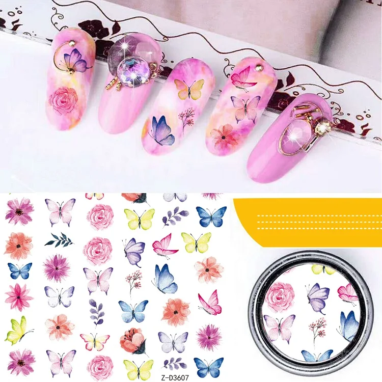 
Wholesale Custom Stencils Nail Stickers Popular Cartoon Corgi Princess Nail Wraps for Nail Art Decoration DIY 