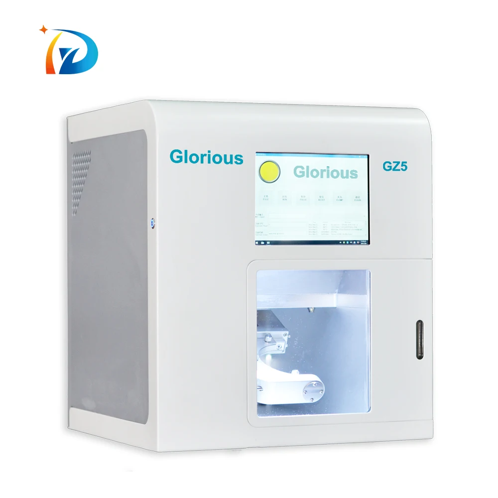 Cad Cam Dental Milling 5 Axis Machine Dental Prosthesis Artificial Denture False Teeth Milling Drilling Grinding Spindle