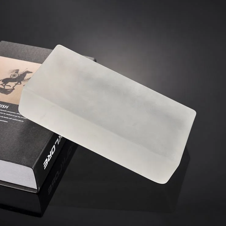 Hot Melt Sanded Brick Architectural Decoration Hollow Glass Blocks Brick Crystal Clear Glass Brick