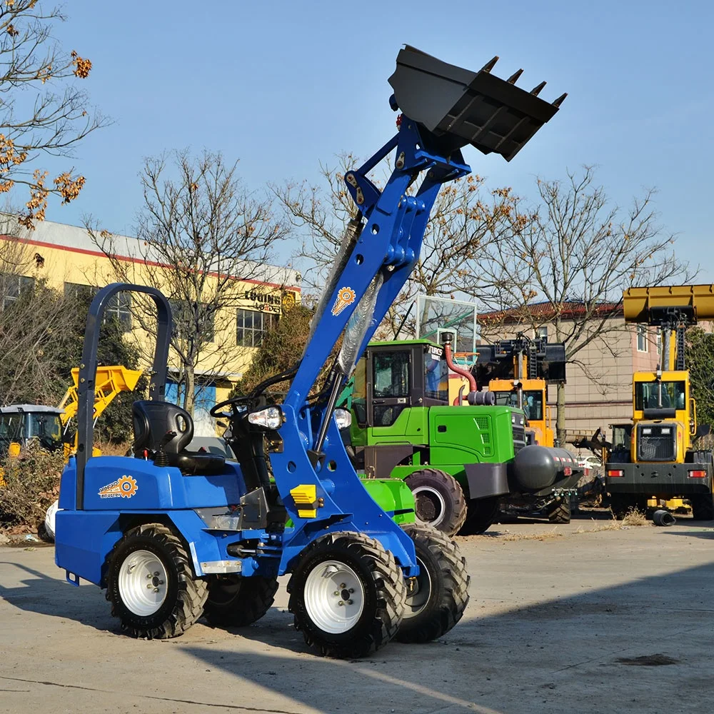 Wheel Loader with Telescopic Arm Bucket Capacity 0.3CBM Articulated Loader MK180