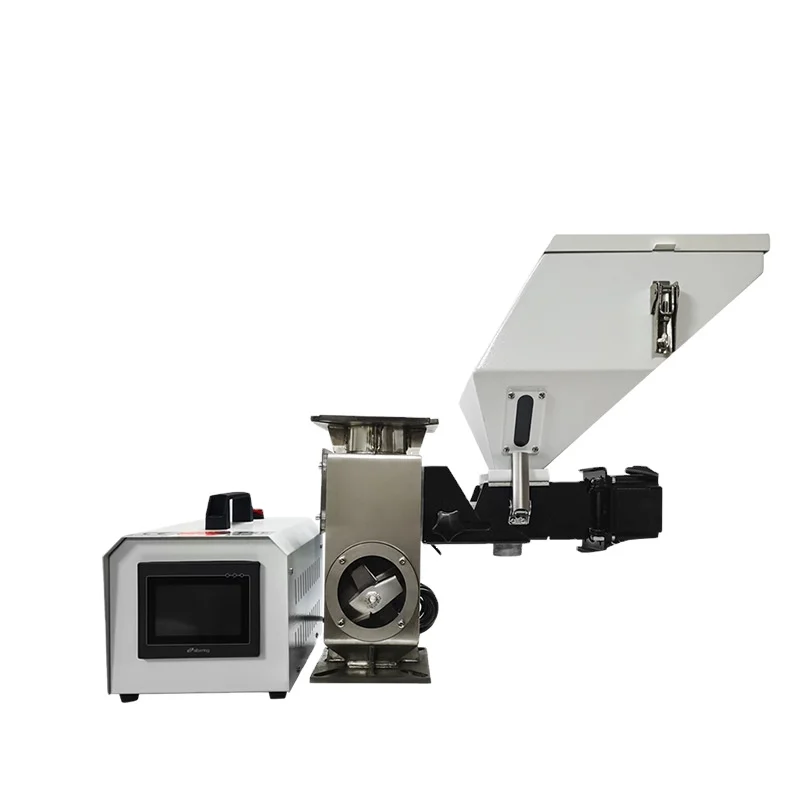 Metering single and double color master machine mixer feeding mixer injection molding extrusion film blowing spiral mixer