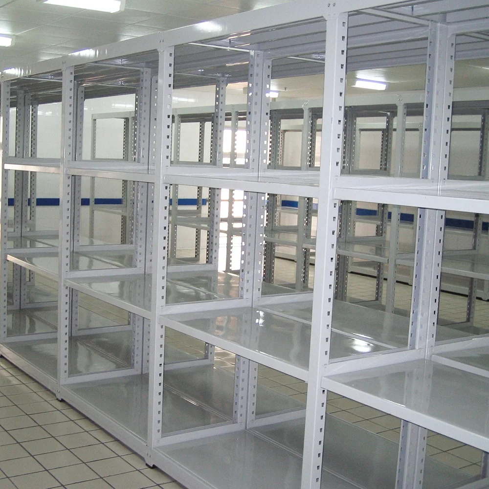 Peterack Q235B Metal Warehouse Rack Medium Duty Storage Shelf Heavy Equipment Warehouse Storage Metal Racking System