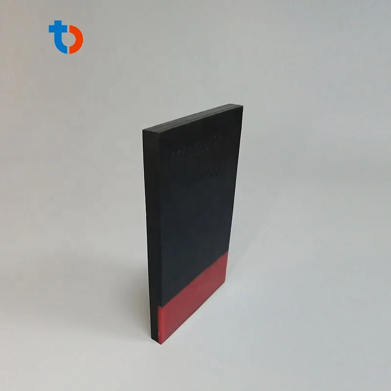 Conveyor belt chute lining y type pu rubber double seal side skirting system