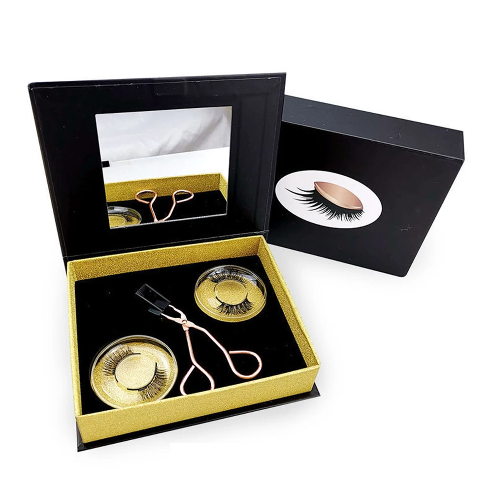 Magnetic Eyelashes Applicator Clip No Glue Need Easy Apply Eyelashes Reusable Quantum Soft Magnetic False Eyelash